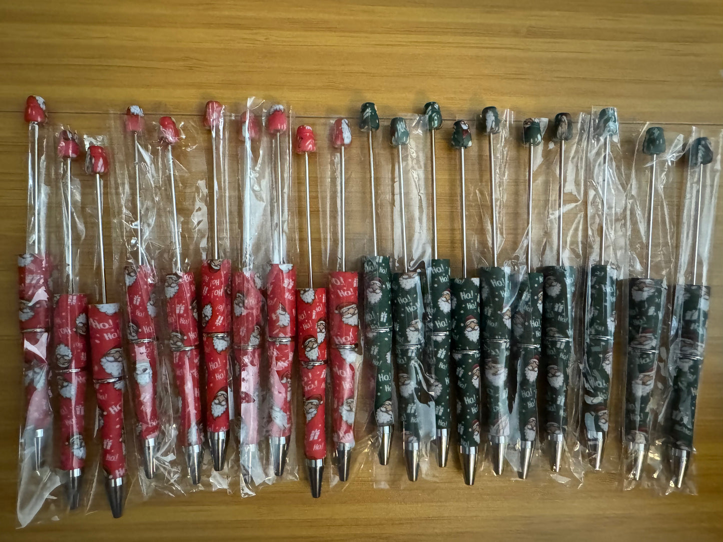 Christmas Santa Beadable Pens