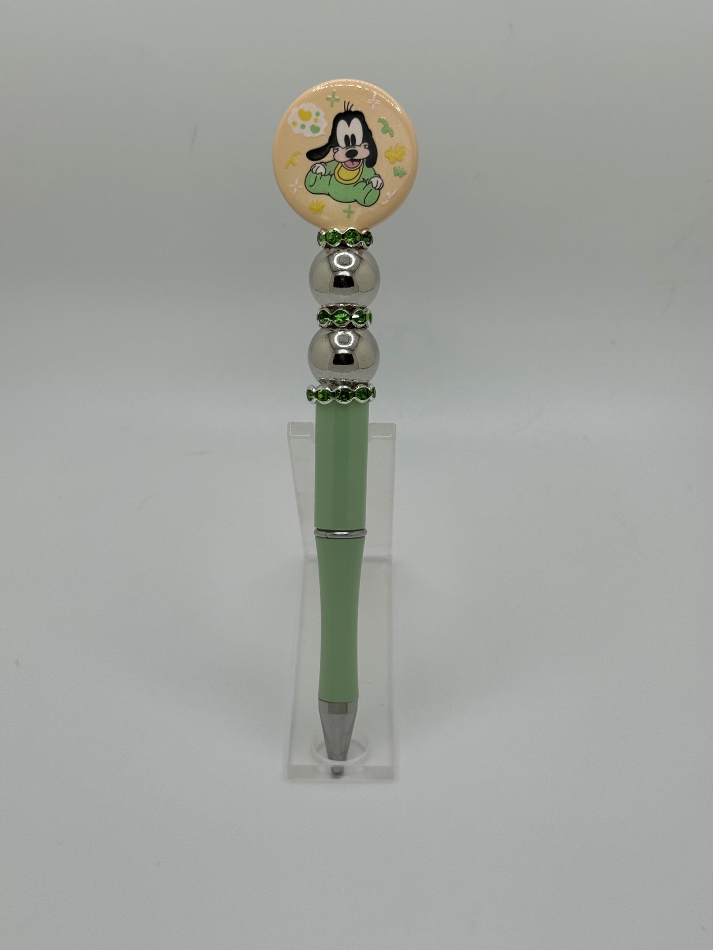 Green Goof Beadable Pen ~ Premade