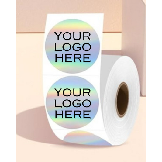 2 Inch Custom Logo & Design Sticker Rolls