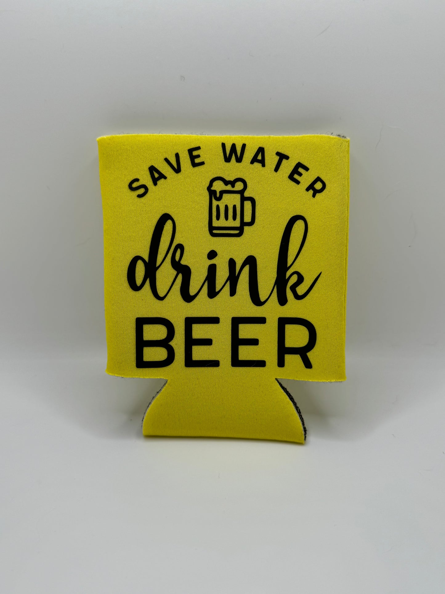 Save Water Drink Beer Can Cover ~ Premade