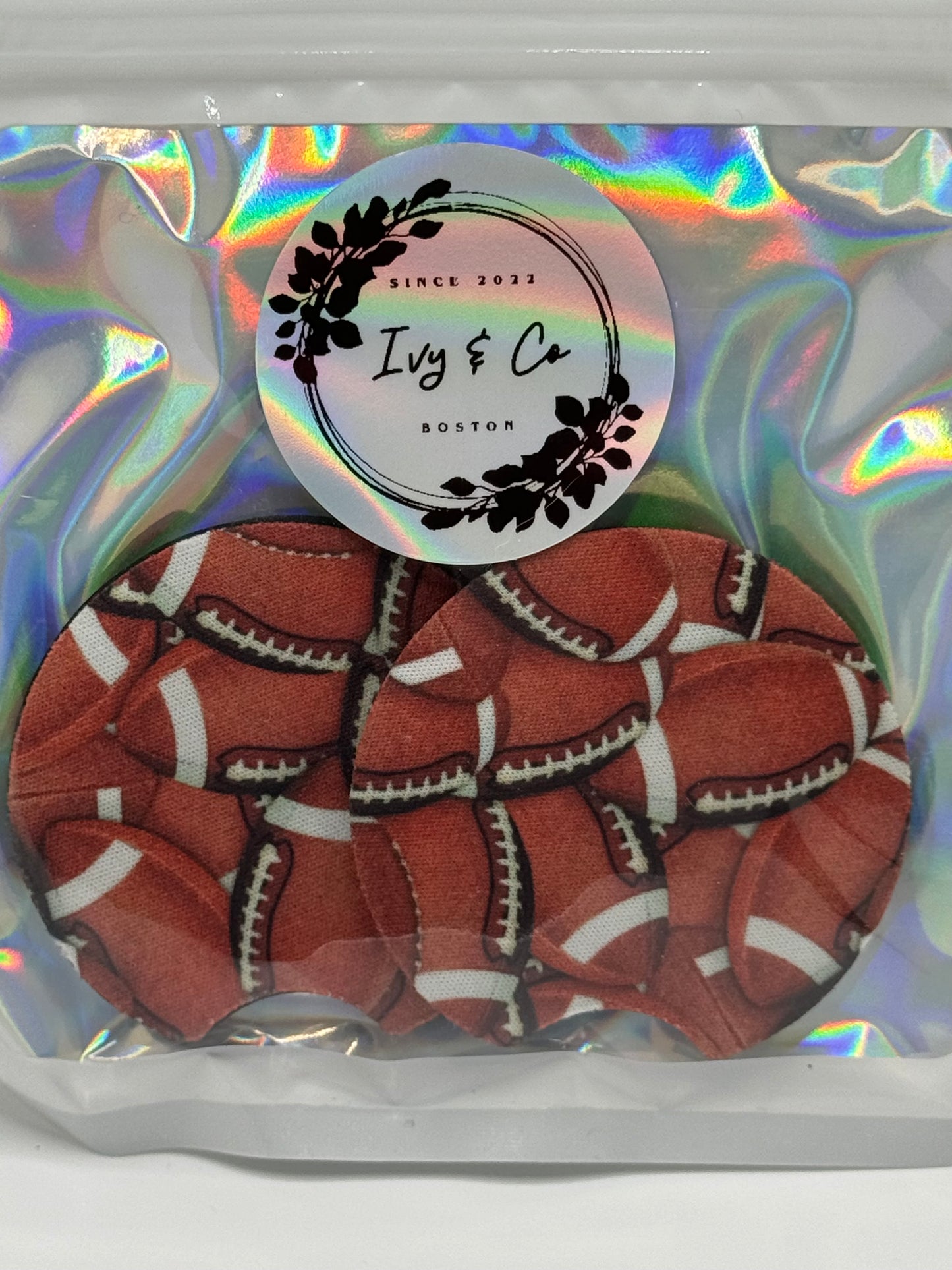 Football Car Coasters ~ Premade