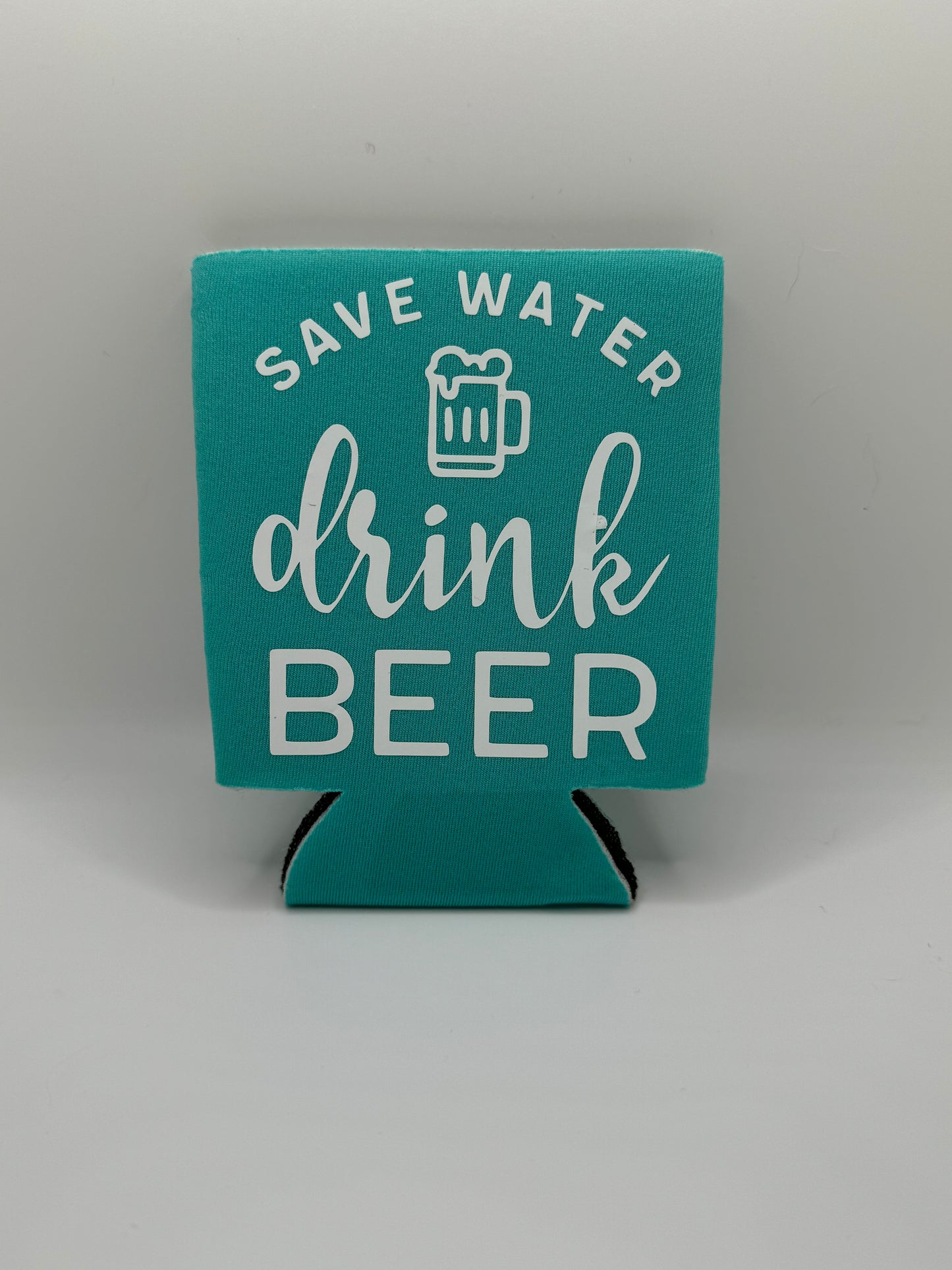 Save Water Drink Beer Can Cover ~ Premade