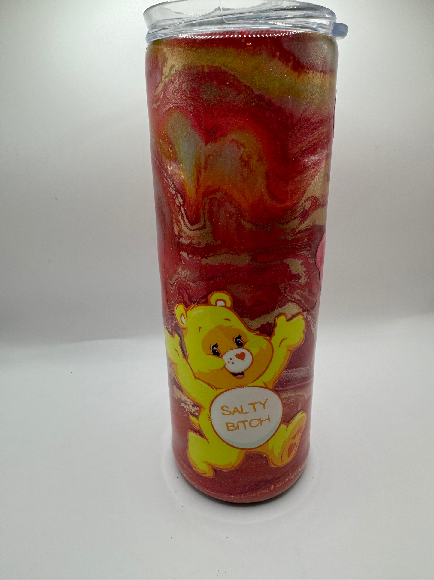 20oz Skinny Swear Bears Tumbler