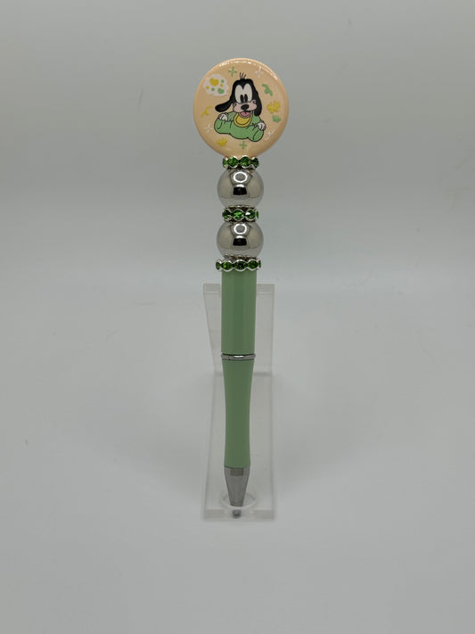 Green Goof Beadable Pen ~ Premade