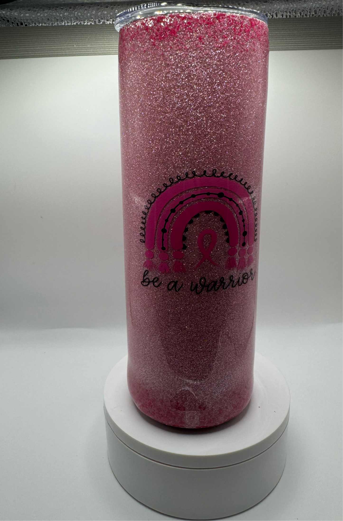 20oz Skinny Pink Breast Cancer Tumbler