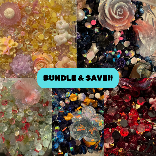 BUNDLE & SAVE! Rhinestone-Flake Mixes