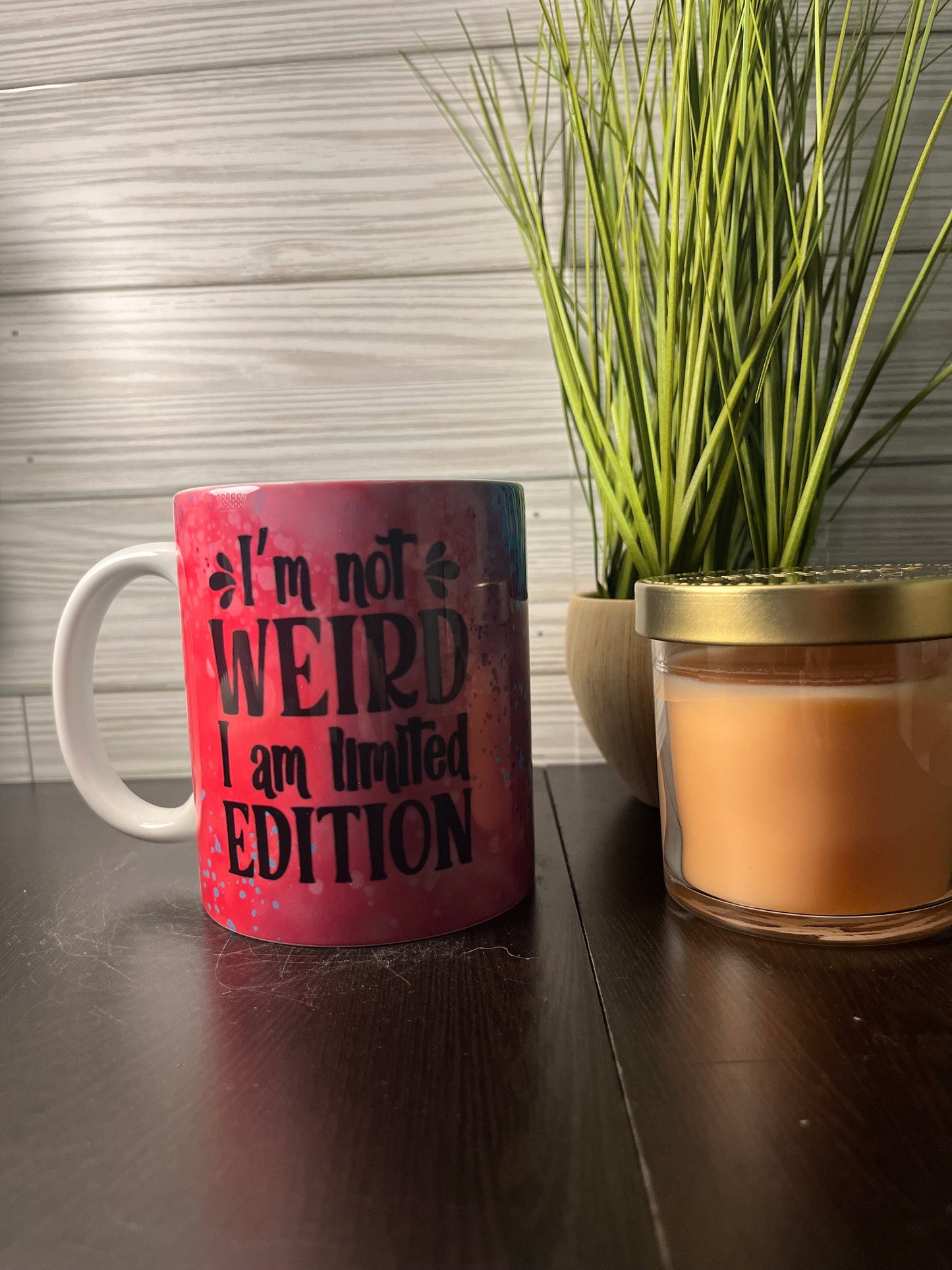 Paint Splatter I’m Not Weird I’m Limited Edition Mug ~ Premade