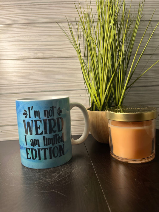 I’m Not Weird I’m Limited Edition Pre-Made Coffee Mug